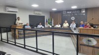 Prefeitura Municipal realiza assinatura do contrato e ordem de serviço para realização de pavimentação asfáltica.